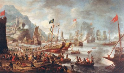 Lepanton taistelu: Voitto, 1671. tekijältä Jan Peeters the Elder