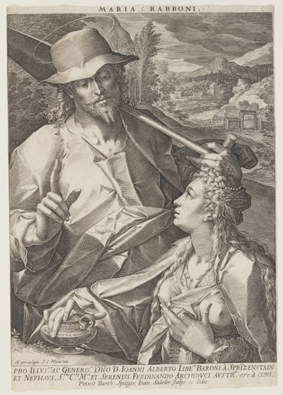 Noli Me Tangere tekijältä Jan Sadeler I