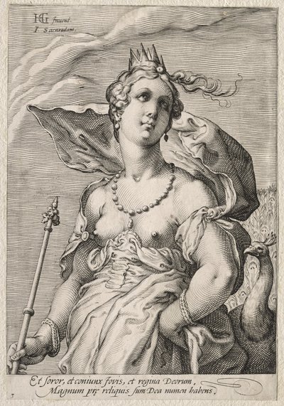 Juno, c. 1595. tekijältä Jan Saenredam