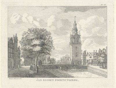 Jan Roodenpoortstoren Amsterdamissa Jan Rooden Poorts Tooren (otsikko esineessä) tekijältä Jan Spaan