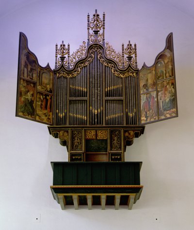 Maalatut urut, 1526 tekijältä Jan Swart Van Groningen