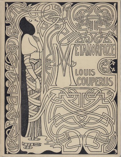Kannen suunnittelu Metamorfoze, Louis Couperus, 1897. tekijältä Jan Toorop