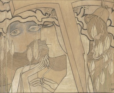 Halu ja tyytyväisyys, 1893 tekijältä Jan Toorop