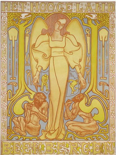 Hoogeland Beekbergen, 1896 tekijältä Jan Toorop