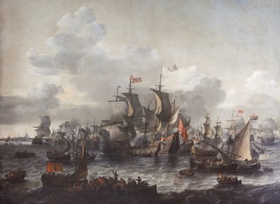 Zuider Zeen taistelu, 1573 tekijältä Jan Theunisz. Blanckerhoff
