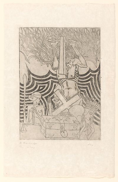 De Anarchie (alkuperäinen nimi esineessä) De Anarchist (alkuperäinen nimi) tekijältä Jan Toorop