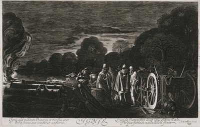 Neljä elementtiä, Tuli (Ignis), c. 1614–1622 (etsaus) tekijältä Jan Van de II Velde
