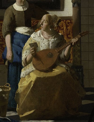 Rakkauskirje, n. 1669-1670 tekijältä Jan Vermeer van Delft