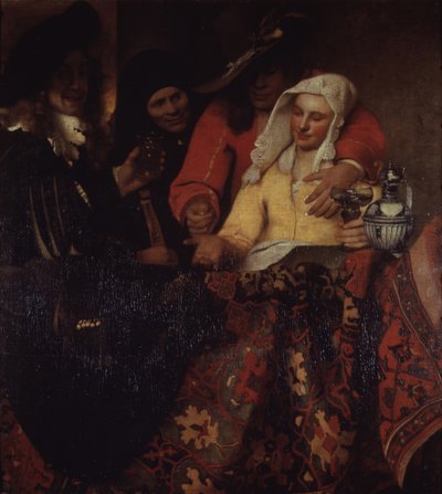 Procuress, 1656 tekijältä Jan Vermeer van Delft