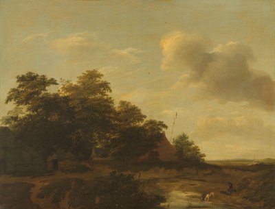 Maisema maatilan kanssa tekijältä Jan Vermeer van Haarlem (I)