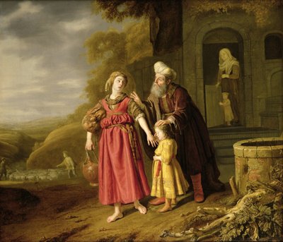 Hagarin ja Ismaelin karkotus, noin 1644. tekijältä Jan Victors