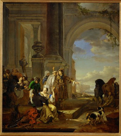 Tuhlaajapoika huonossa seurassa tekijältä Jan Weenix