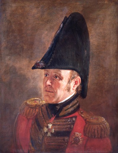 Kenraali Sir George Cooke (öljy kankaalle) tekijältä Jan Willem Pieneman