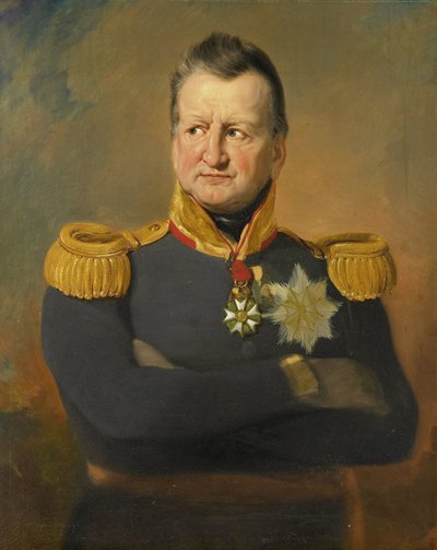 Kenraaliluutnantin paroni David Hendrik Chassé muotokuva tekijältä Jan Willem Pieneman