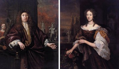 Gisbert Cuperin muotokuva Aleida van Suchtelenin muotokuva tekijältä Jan de Baen