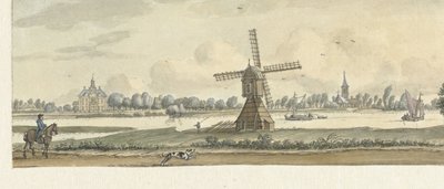 Näkymä Tienhoveniin ja Herlaarin taloon tekijältä Jan de Beijer
