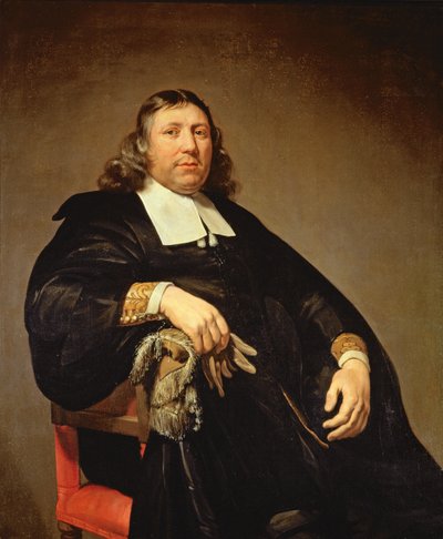 Dammas Guldewagenin muotokuva, n. 1657 tekijältä Jan de Bray