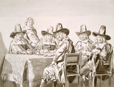 Tutkimus "Haarlemin lastenorpokodin hoitajat", pub. 1821-28. tekijältä Jan de Bray