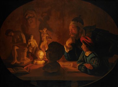 Piirustustunti tekijältä Jan ter Borch