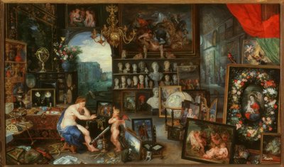 Kasvot tekijältä Jan the Elder Brueghel