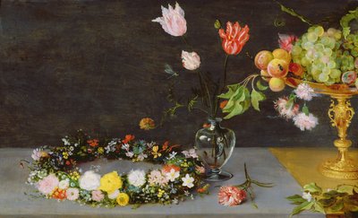 Kukat ja hedelmät tekijältä Jan the Elder Brueghel