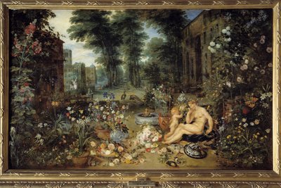 Haju. Allegoria viidestä aistista Jan I Brueghel Dit De Veloursin maalaus (1568-1625) tekijältä Jan the Elder Brueghel