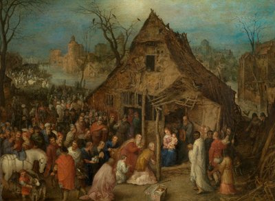 Maagien palvominen tekijältä Jan the Elder Brueghel