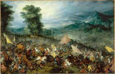 Issoksen taistelu ... tekijältä Jan the Elder Brueghel