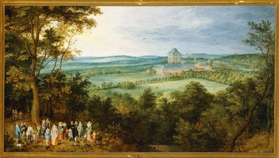 Arkkiherttujen metsästys ... (maalaus kankaalle) tekijältä Jan the Elder Brueghel
