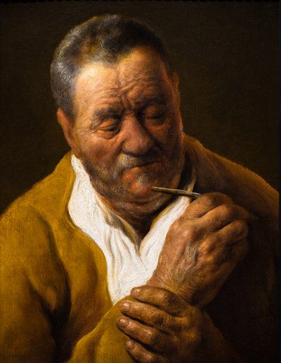Mies kynän kanssa tekijältä Jan the Elder Lievens