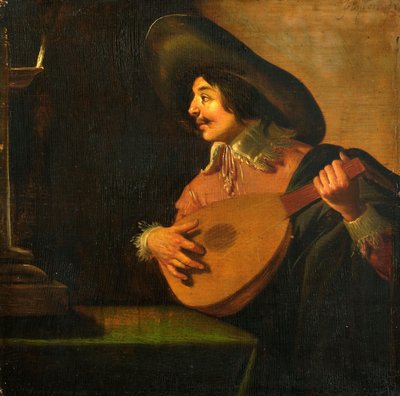 Luutun soittaja tekijältä Jan van Bijlert