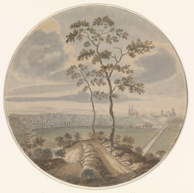 Näkymä Kleven kaupunkiin tekijältä Jan van Call (I) (attributed to)