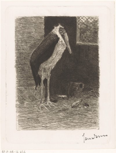 Marabou tekijältä Jan van Essen (signed by artist)