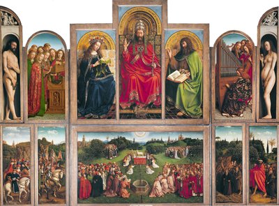 Gentin alttaritaulu tekijältä Jan van Eyck