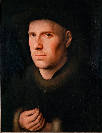 Jan de Leeuw, kultaseppä ... (öljy tammipuulle) tekijältä Jan van Eyck