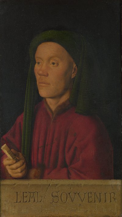 Léal Souvenir Loyal Remembrance, 1432 tekijältä Jan van Eyck