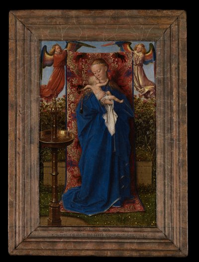 Madonna suihkulähteellä tekijältä Jan van Eyck