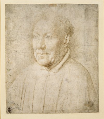 Muotokuva kardinaali Niccolò Albergatista tekijältä Jan van Eyck