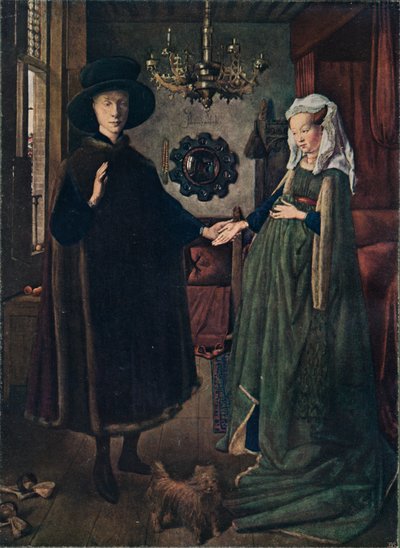 Arnolfinin muotokuva, 1434, 1904 tekijältä Jan van Eyck