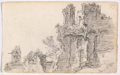 Romaaninen raunio tekijältä Jan van Goyen