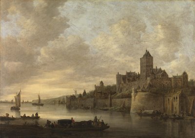 Der Valkhof Nijmegenissä tekijältä Jan van Goyen