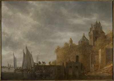 Satama tekijältä Jan van Goyen