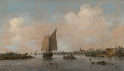 Riverview tekijältä Jan van Goyen