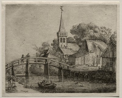 Puinen silta tekijältä Jan van Goyen