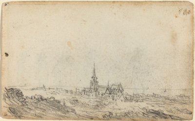 Näkymä Scheveningeniin [recto] tekijältä Jan van Goyen