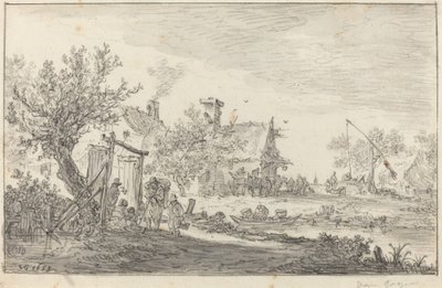 Wayside Inn tekijältä Jan van Goyen