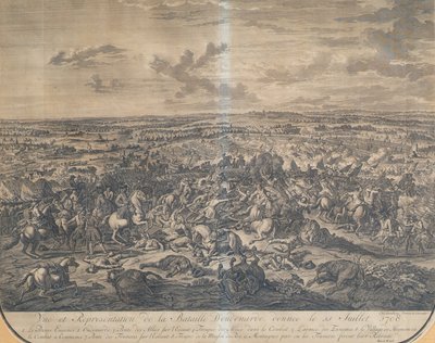 Oudenaarden taistelu 11. heinäkuuta 1708 tekijältä Jan van Huchtenburgh