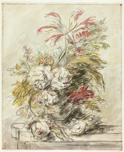 Un tros de flor finlandès tekijältä Jan van Huysum