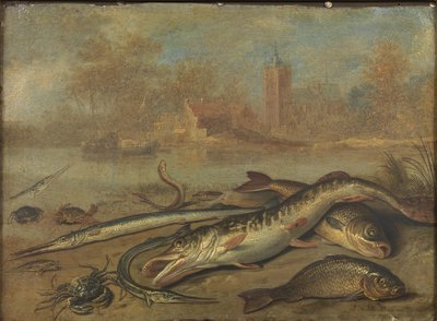 Kalat ja maisema tekijältä Jan van Kessel the Elder