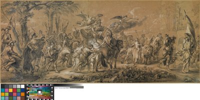 hollantilainen: Marsin ylistäminen tekijältä Jan van Orley